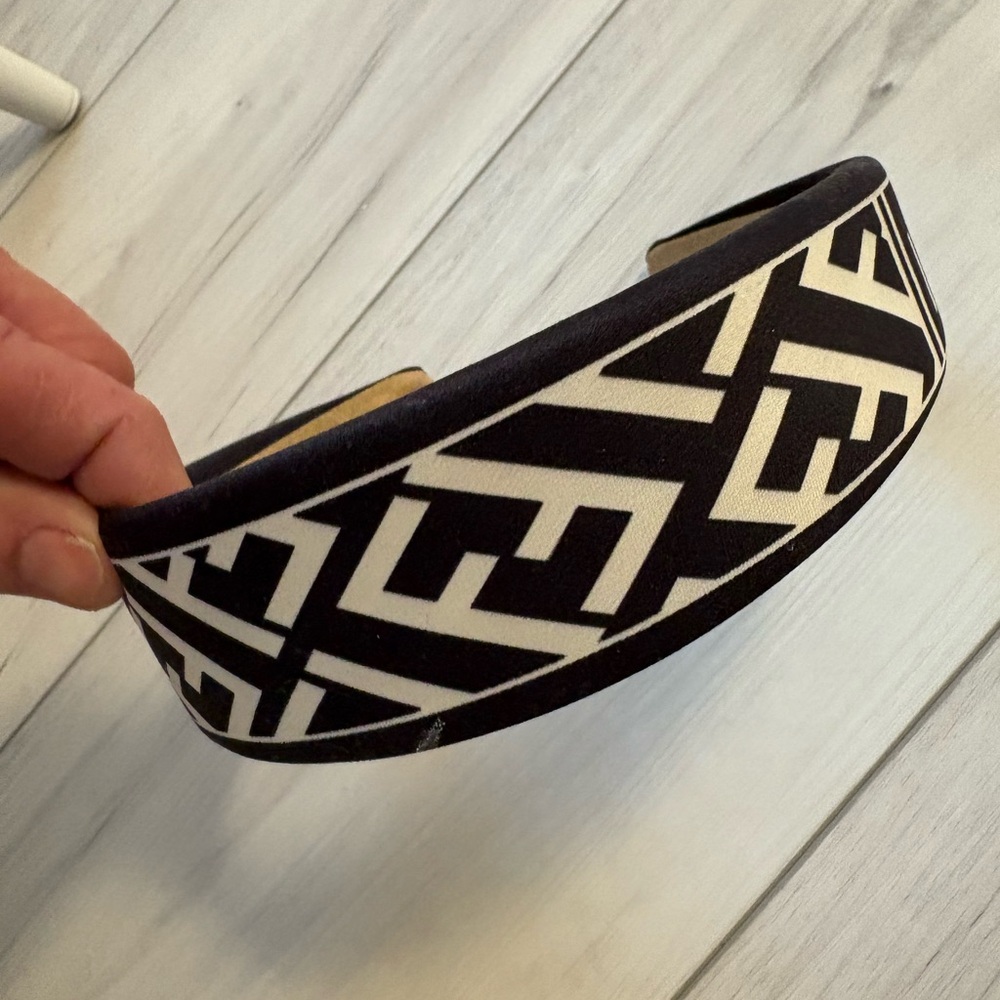 Black and White Patterned Headband
